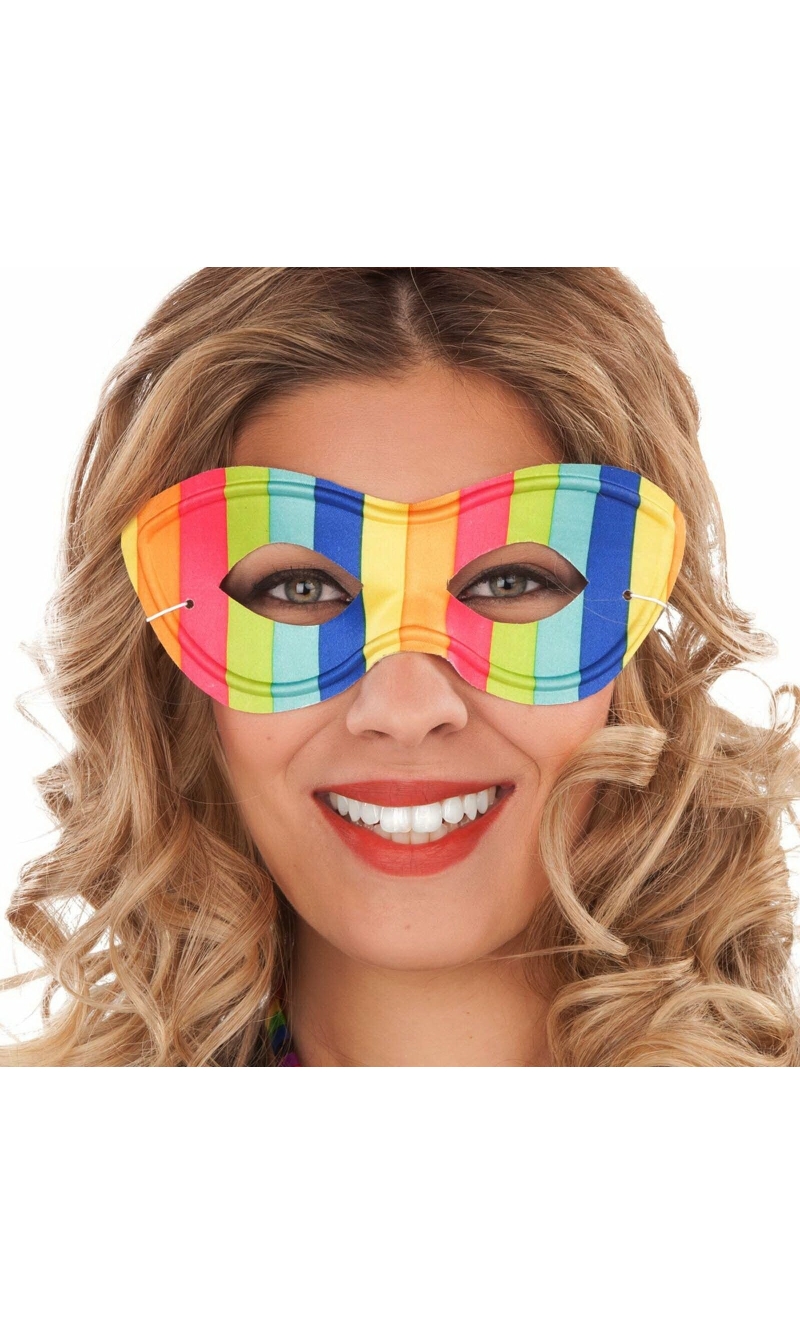 Rainbow Eye Mask - Adult One Size