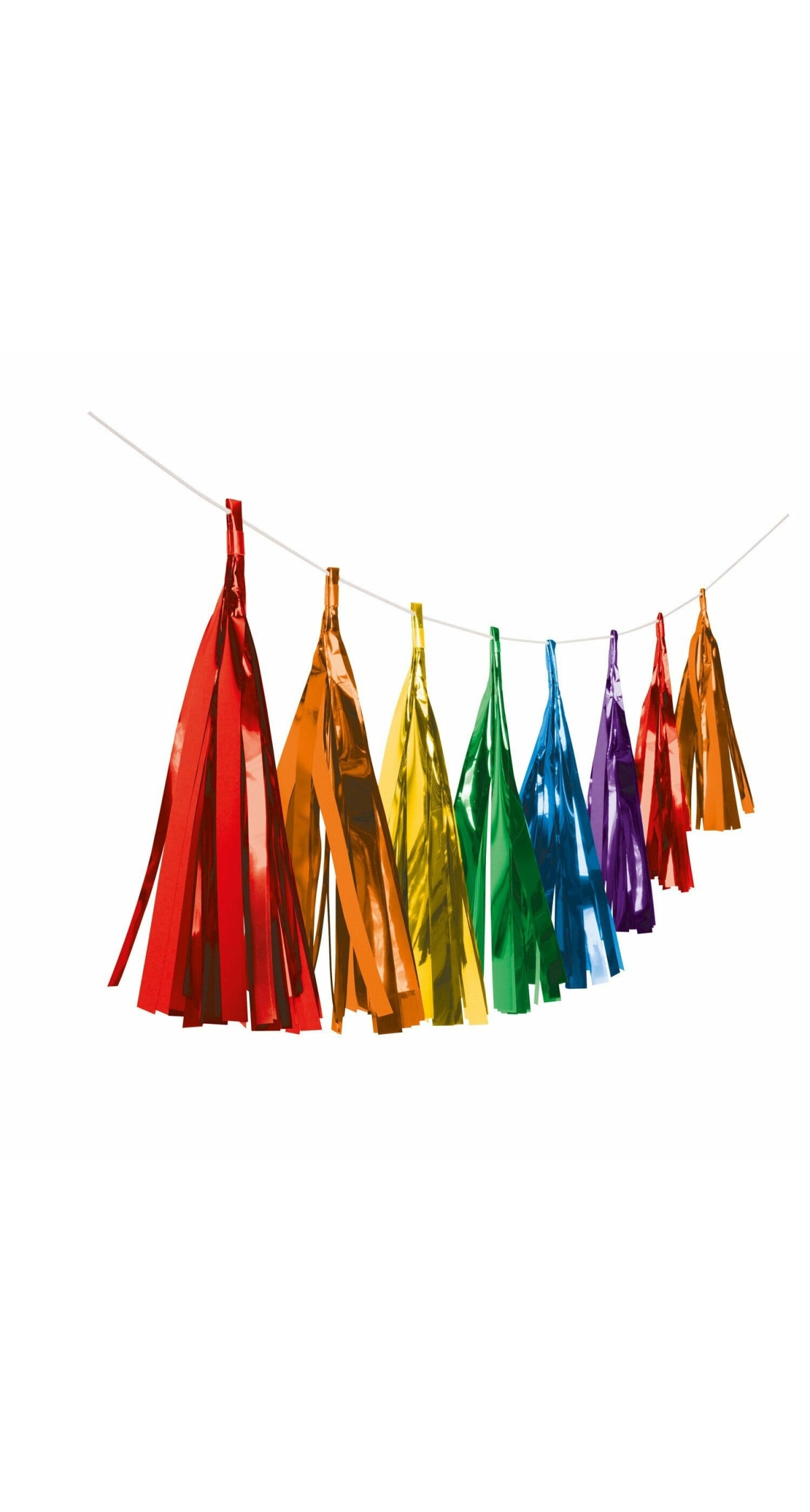 Garland Tassel Bright Rainbow - 304 cm