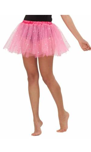 Pink Tutu with Stars - One Size