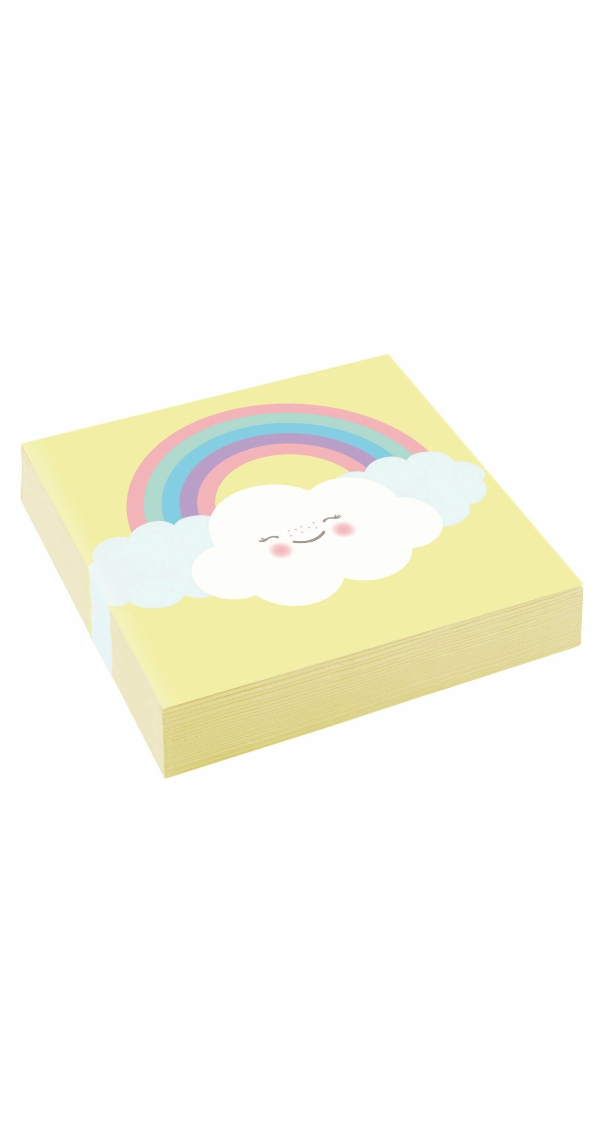 Rainbow & Cloud Party Napkins 25cm x 25xm - 20pk
