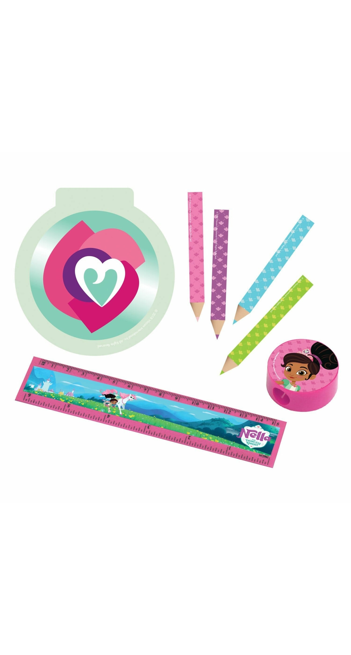 Nella The Princess Knight Stationery favor Pack - 16pk