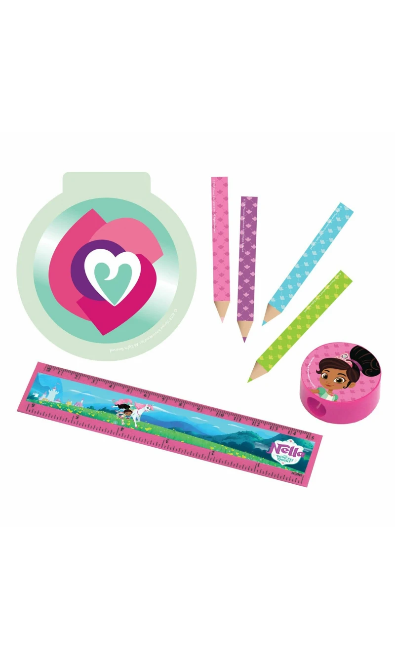 Nella The Princess Knight Stationery favor Pack - 16pk