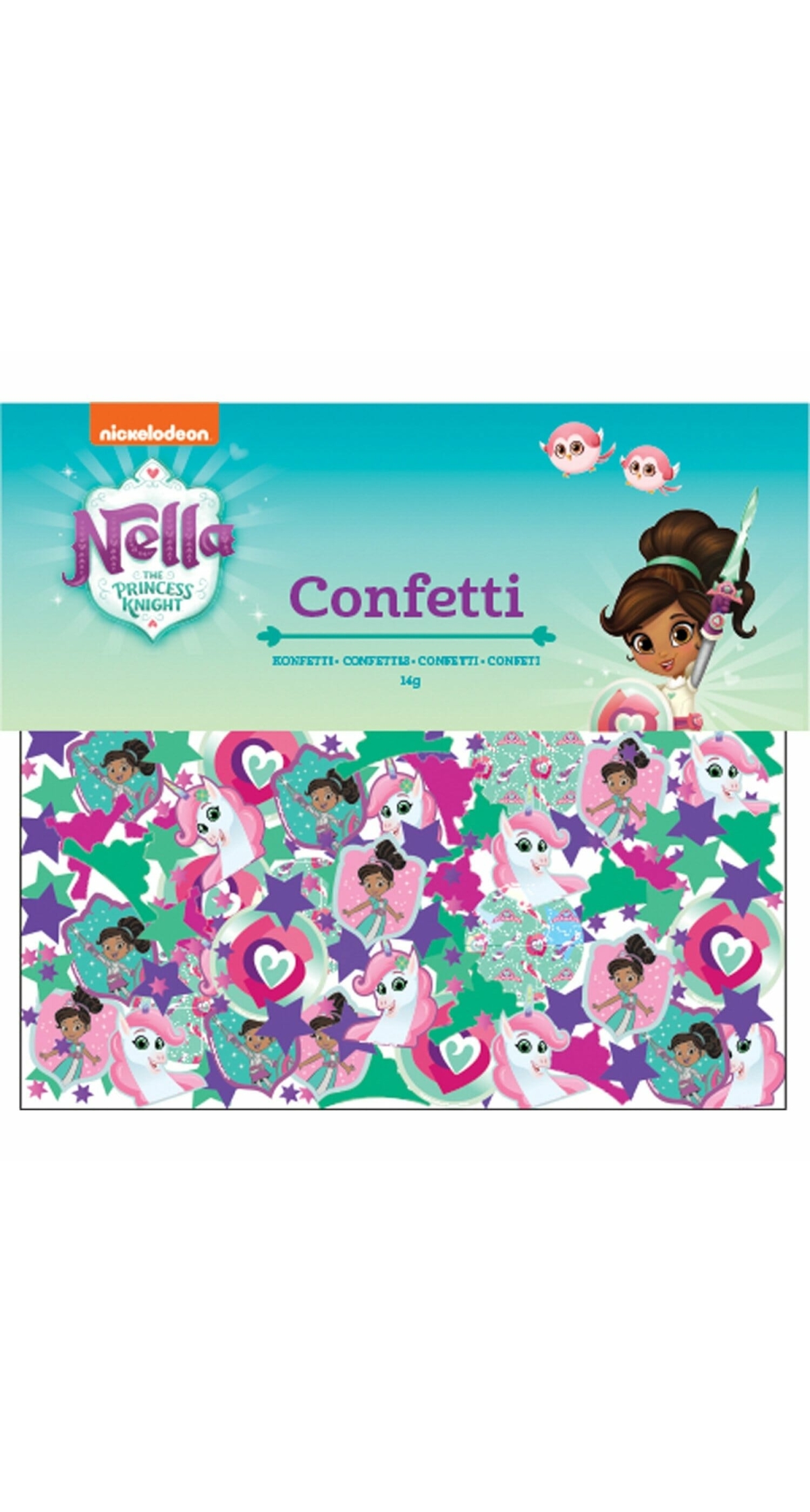Nella The Princess Knight Foil Confetti - 14g