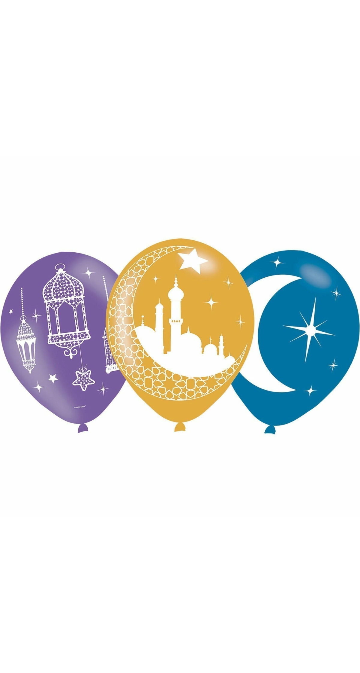 Eid 11" (27.9cm) Latex Balloons - 6pk