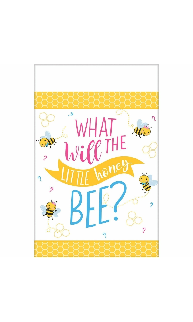 What Will It Bee? Table Cover 137cm x 259cm  - 16pk