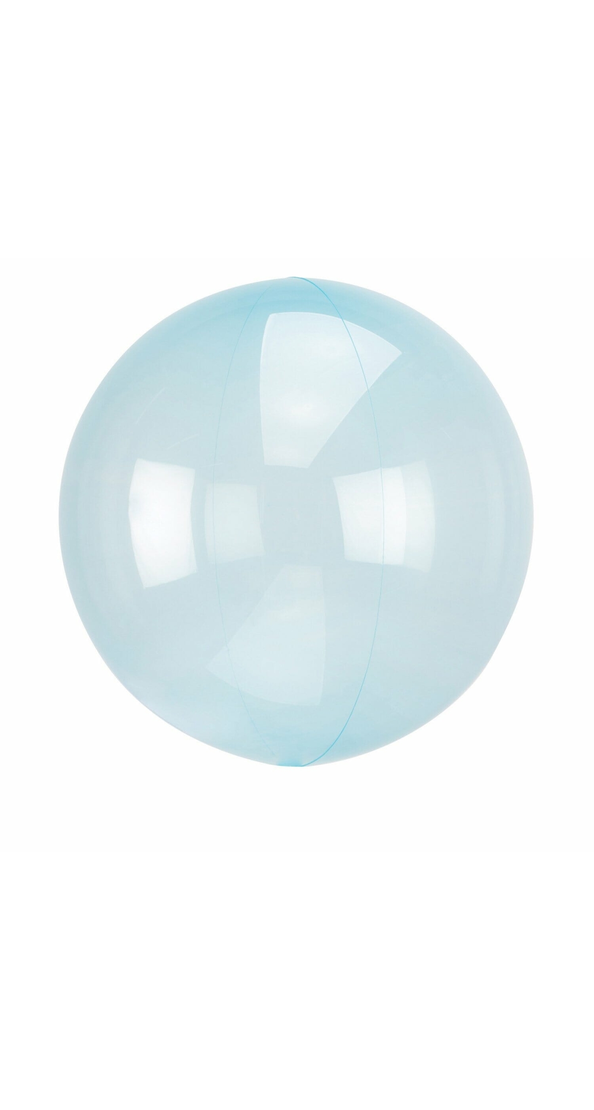 Clearz Crystal Blue Balloon - 18"