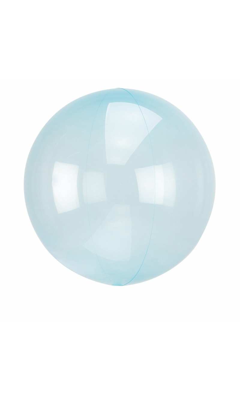 Clearz Crystal Blue Balloon - 18"