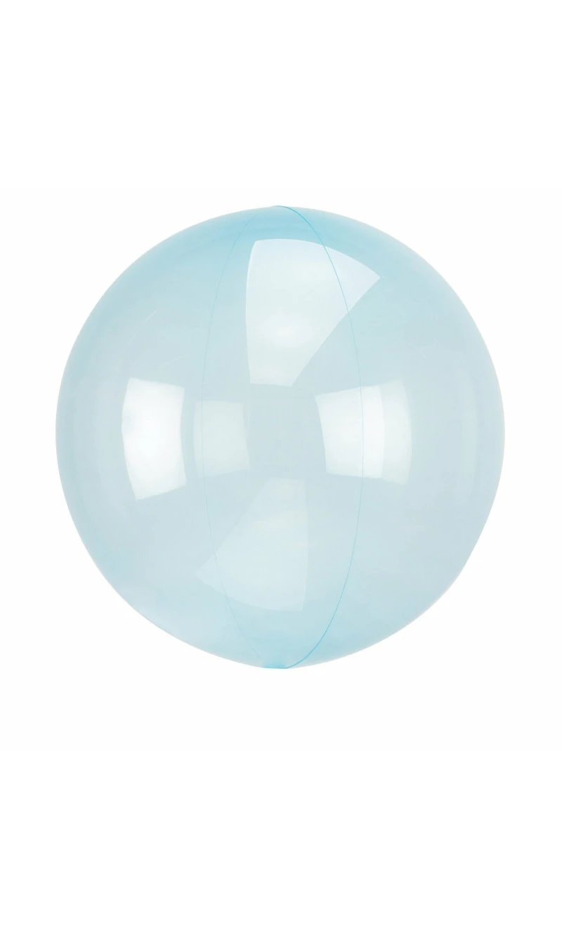 Clearz Crystal Blue Balloon - 18"