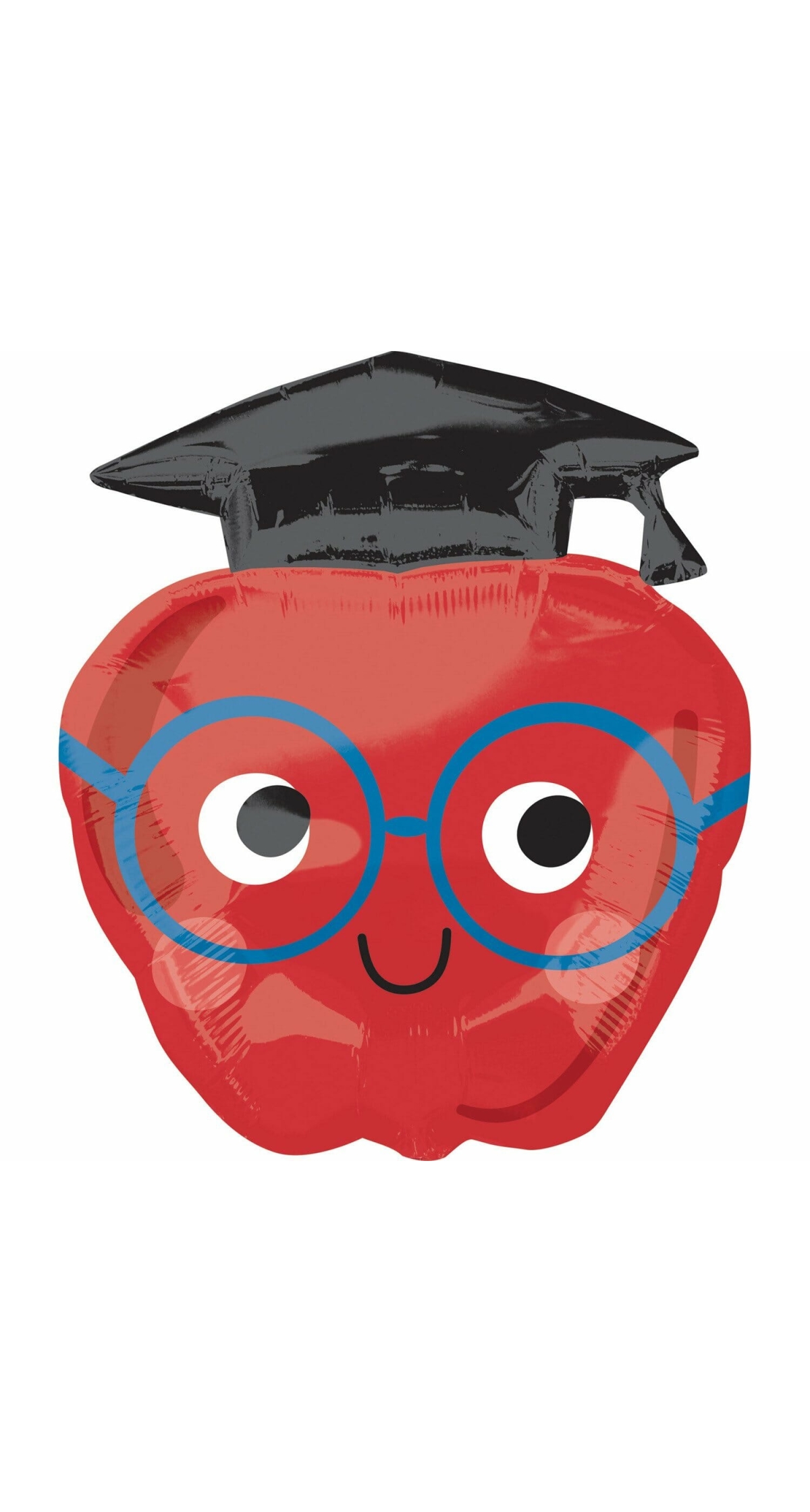 Graduation SuperShape Future Dreams Apple Foil Balloon - 58cm x 68cm