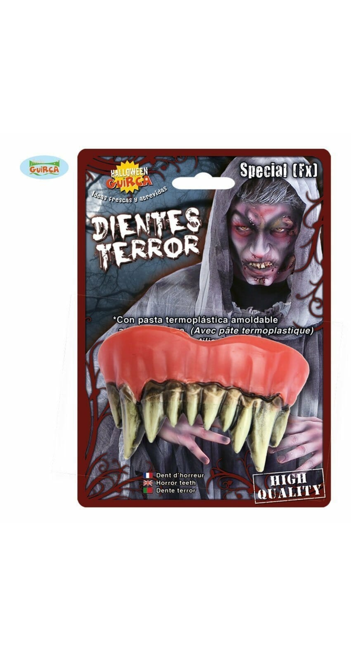 Monster Teeth With Thermoplastic Paste (2177)