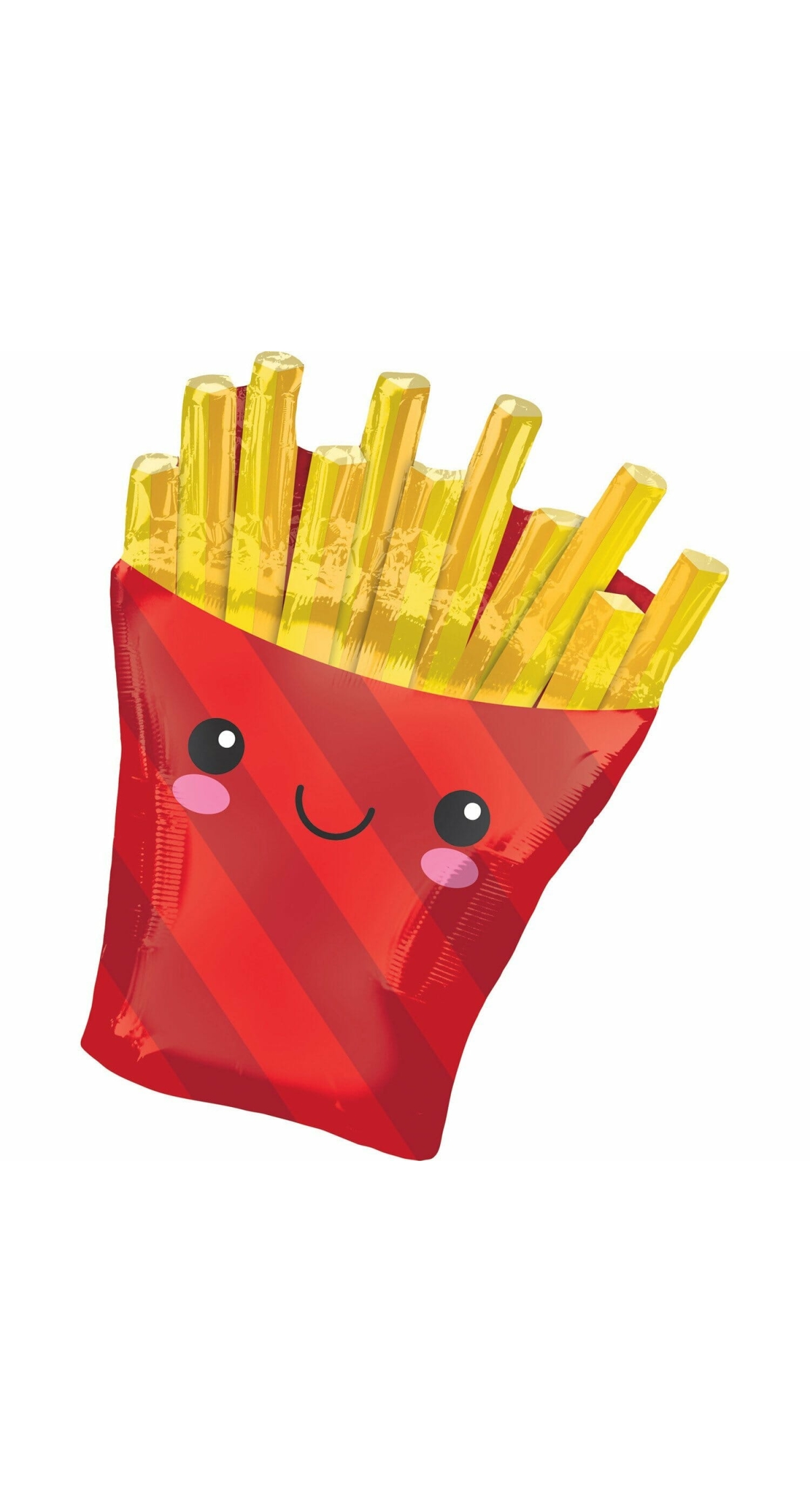 SuperShape XL French Fries Foil Balloon - 58cm x 71cm