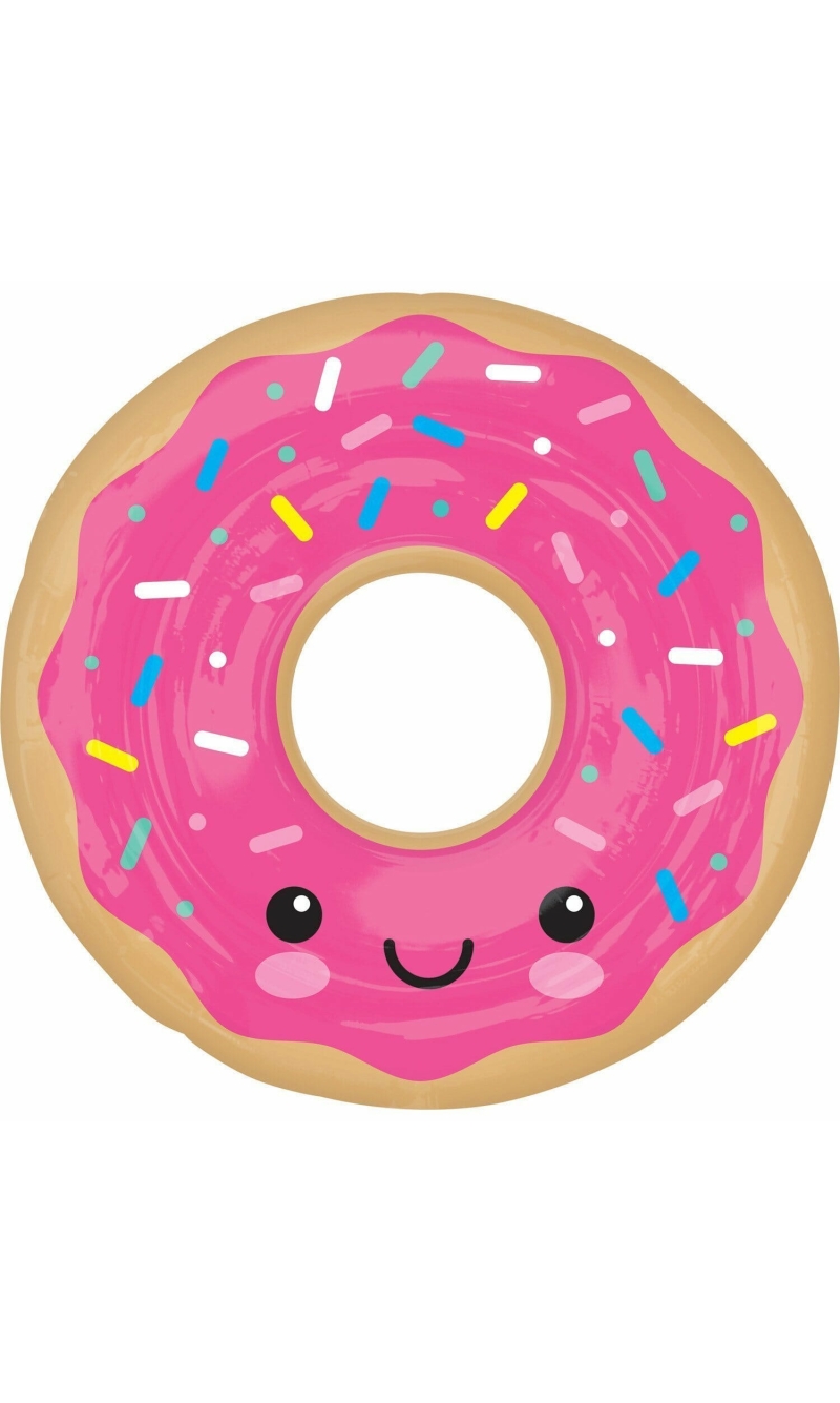 SuperShape Donut Foil Balloon