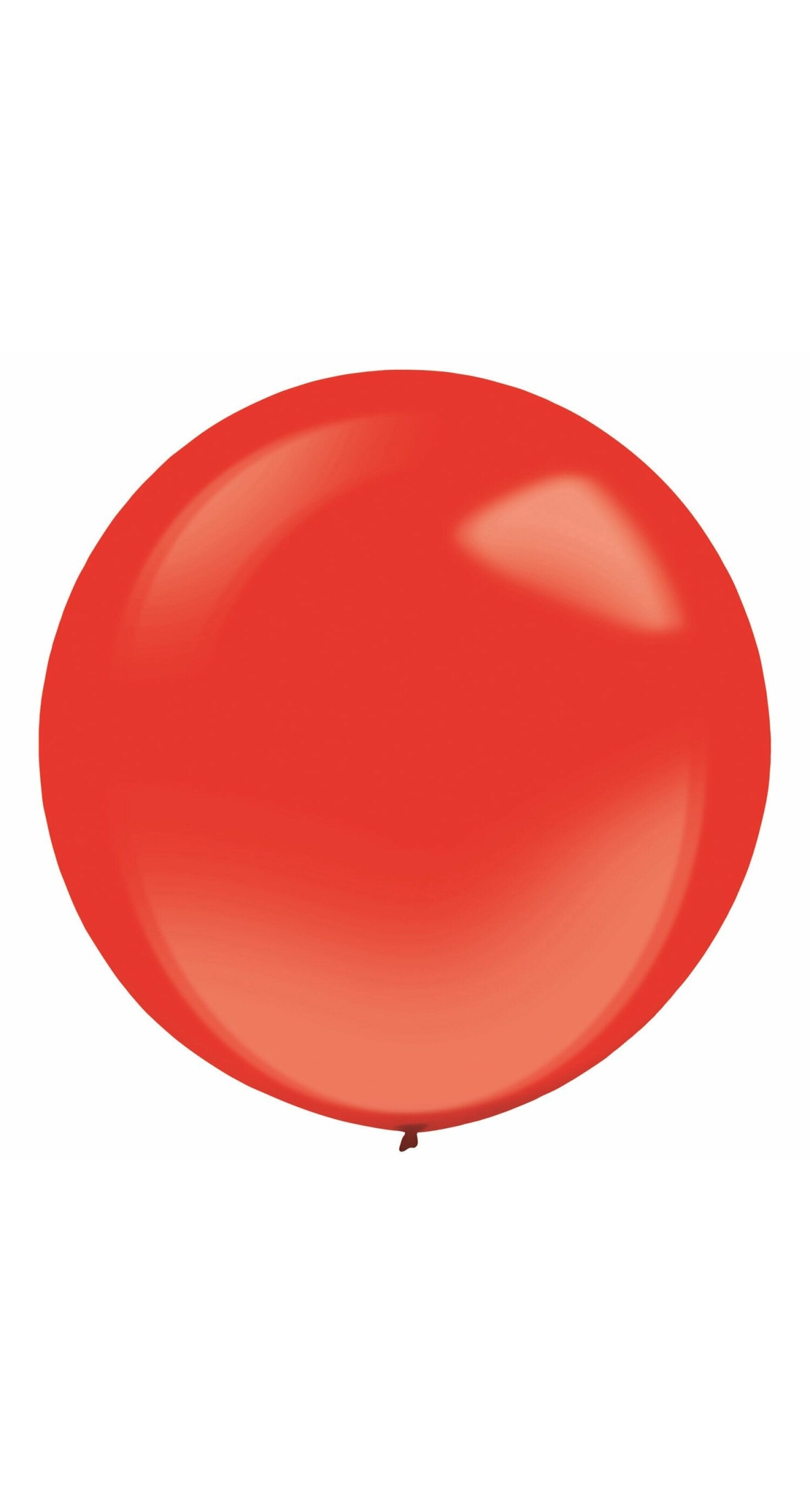 Everts Latex Balloon Apple Red Crystal - (24"/60cm)