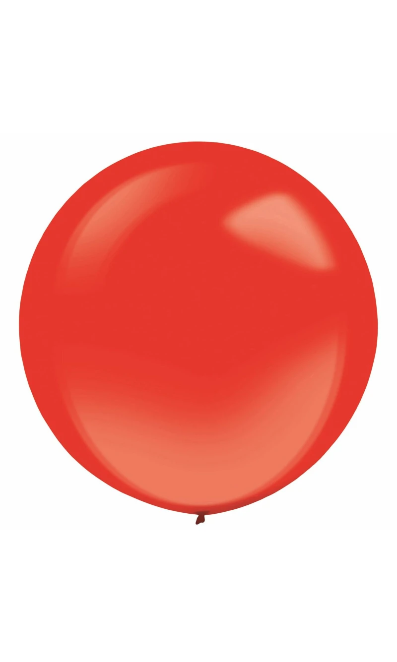 Everts Latex Balloon Apple Red Crystal - (24"/60cm)