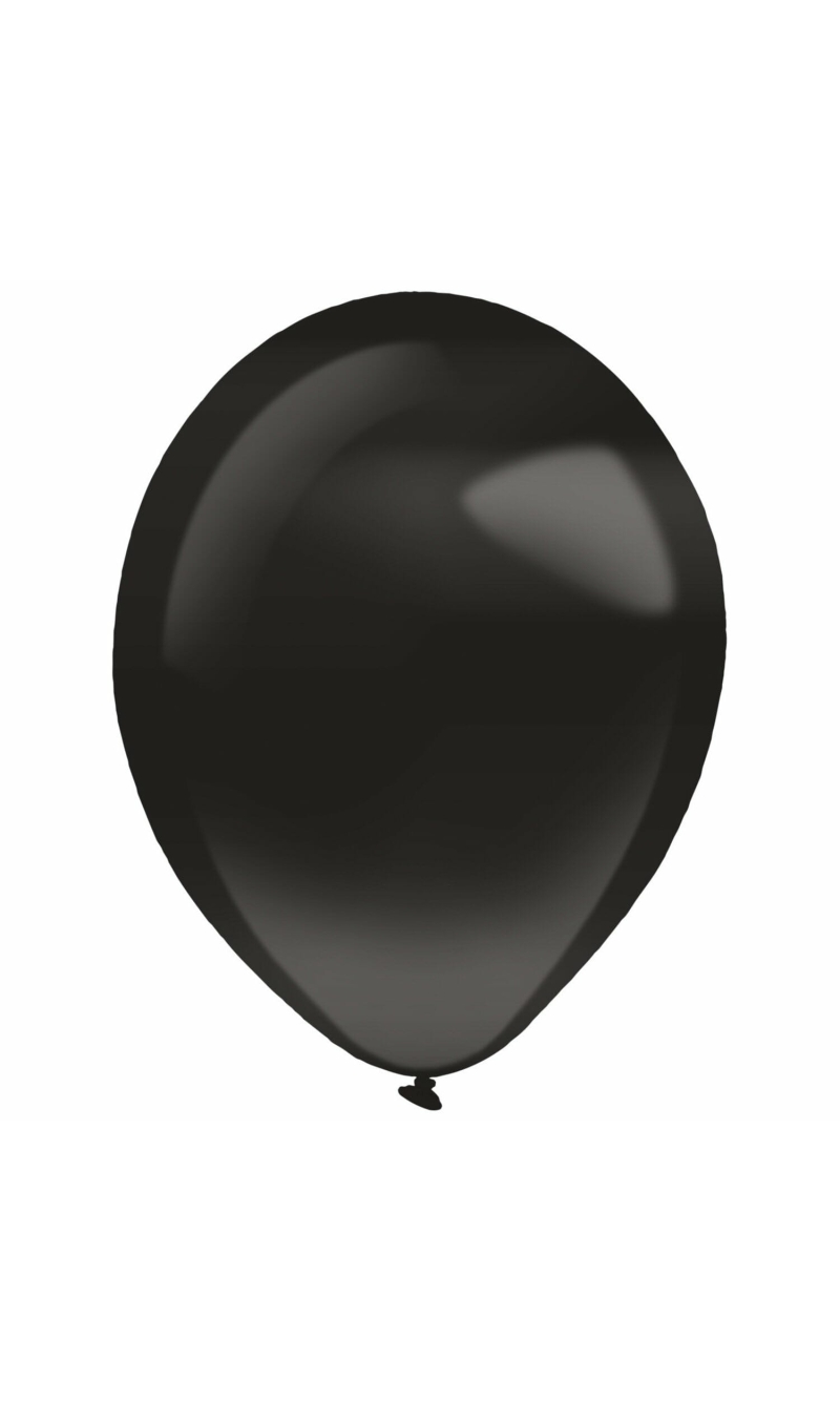 Latex Balloon Decorator Jet Black Pearl 13 cm / 5 Inches