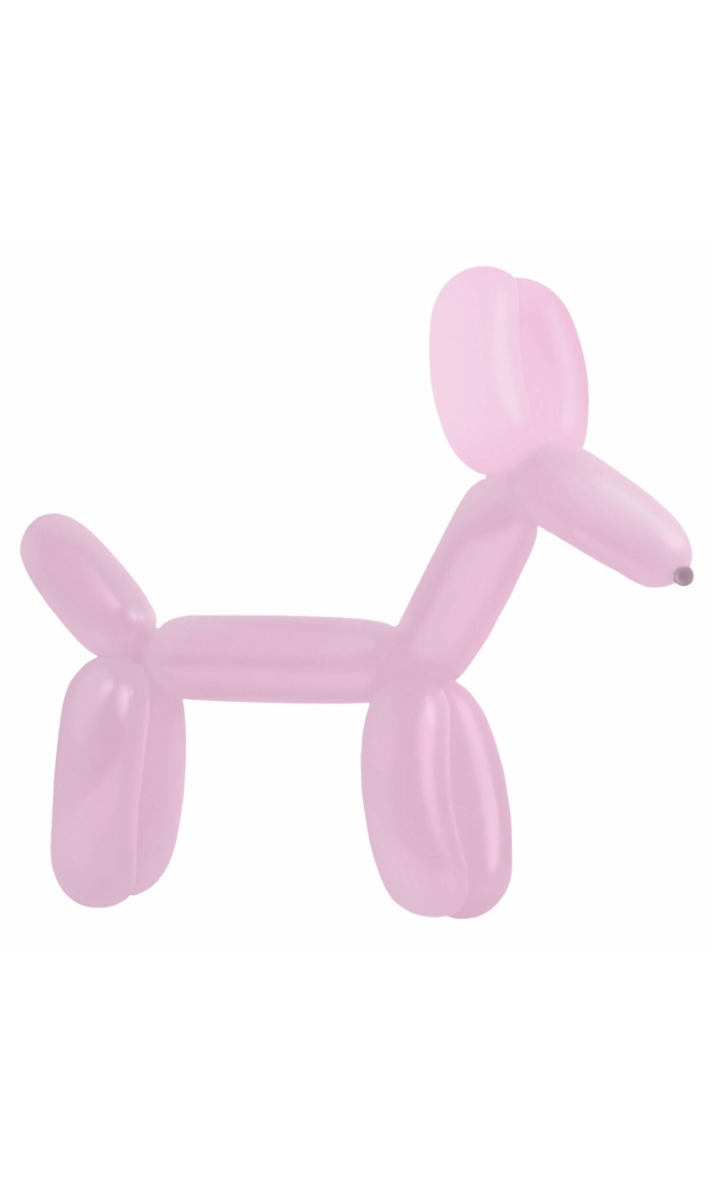Everts Balloon Modelling Pretty Pink Standard E260 - 100pk