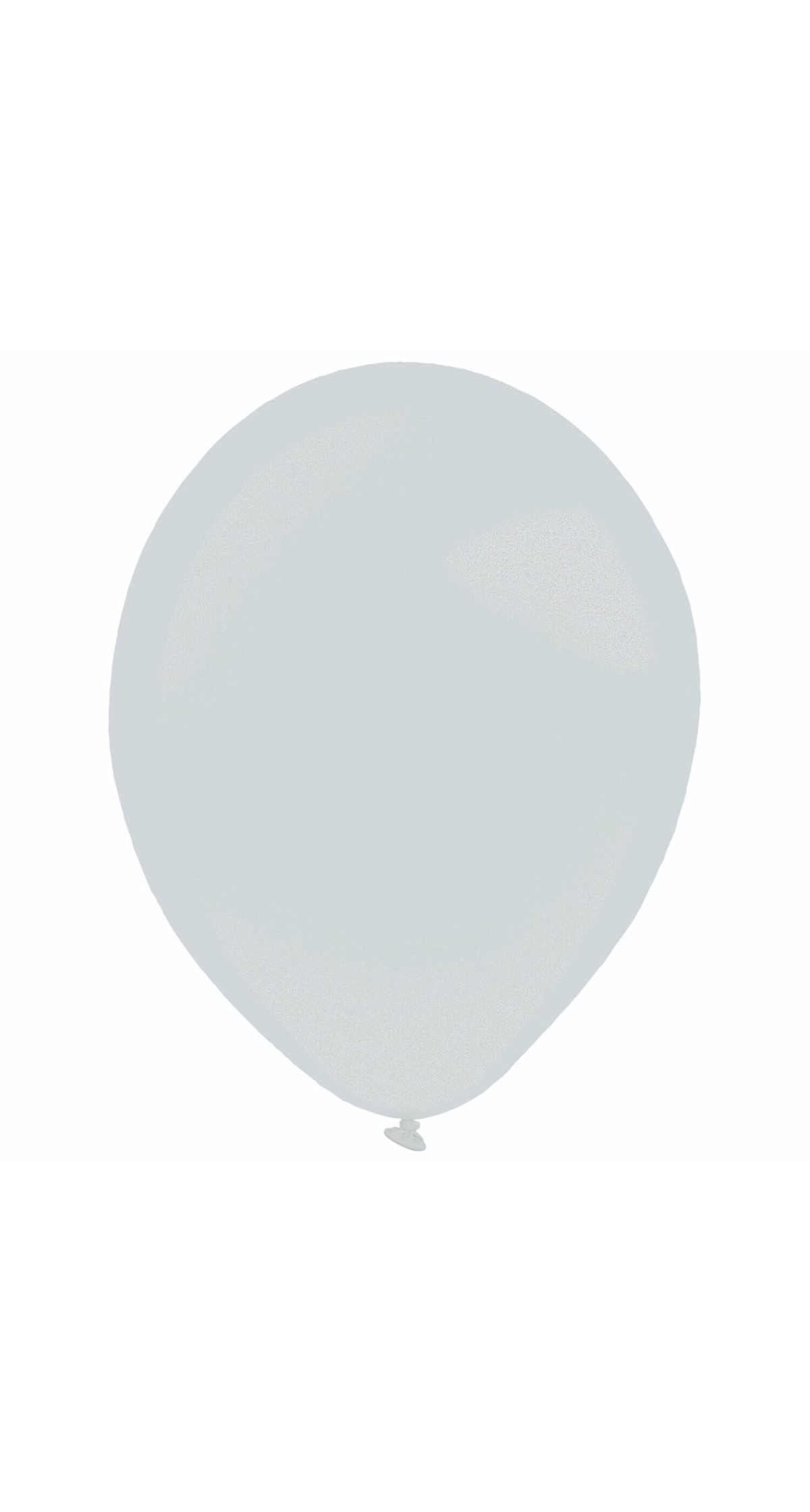 Latex Balloon Decorator Silver Metallic 13 cm / 5 Inches
