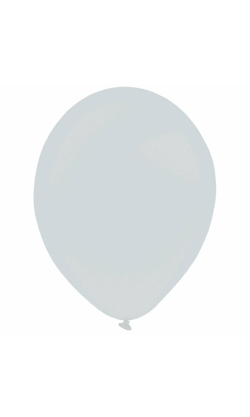 Latex Balloon Decorator Silver Metallic 13 cm / 5 Inches