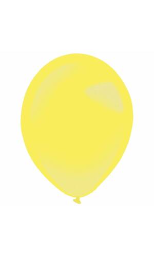 Latex Balloon Decorator Yellow Sunshine Metallic 13 cm / 5 Inches