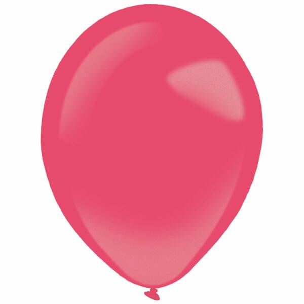 Everts Latex Balloon Apple Red Metallic - (11"/28cm)