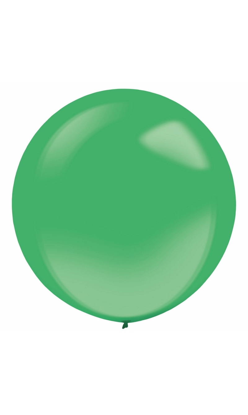 Everts Latex Balloon Festive Green Crystal - (24"/60cm)