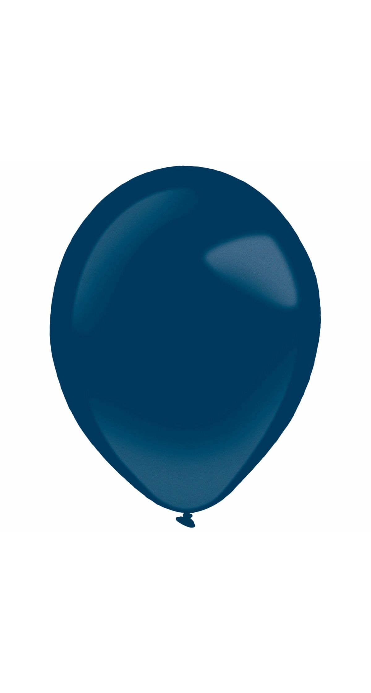 Everts Latex Balloon Navy Flag Blue Metallic - (11"/28cm)
