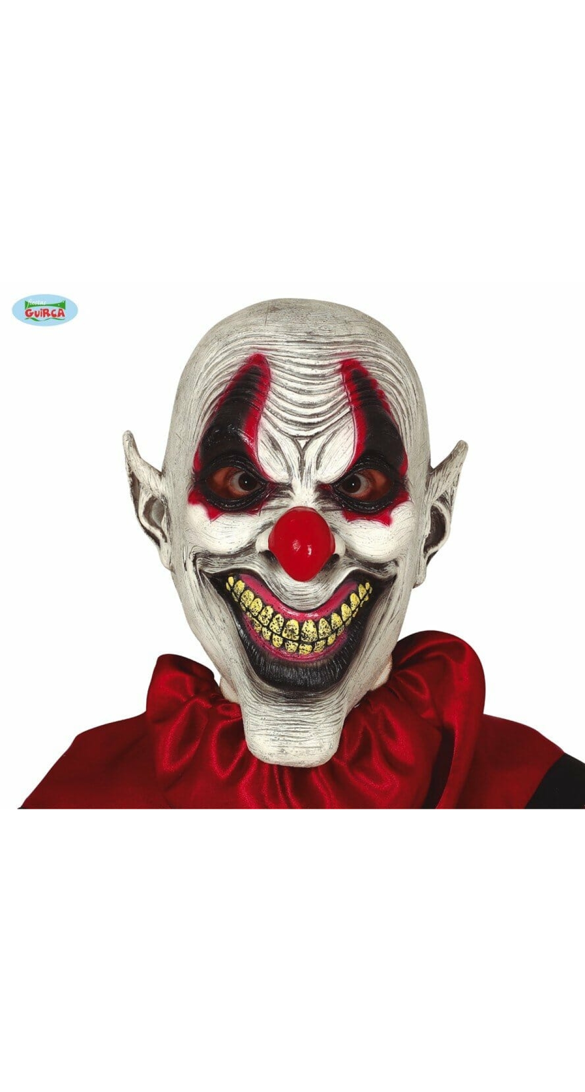 Latex Sarcastic Clown Mask - Adukt One Size