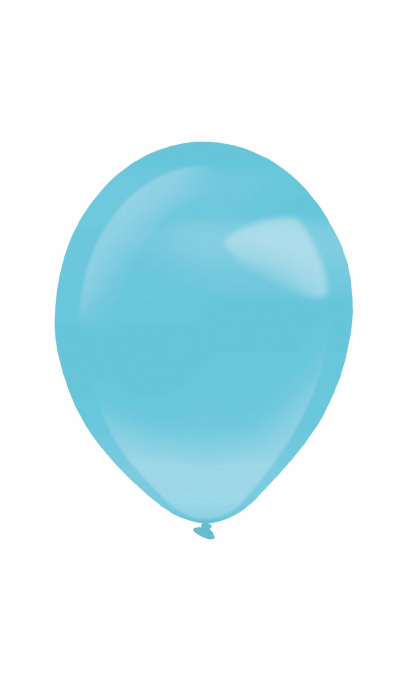 Latex Balloon Decorator Caribean Blue Pearl 13 cm / 5 Inches