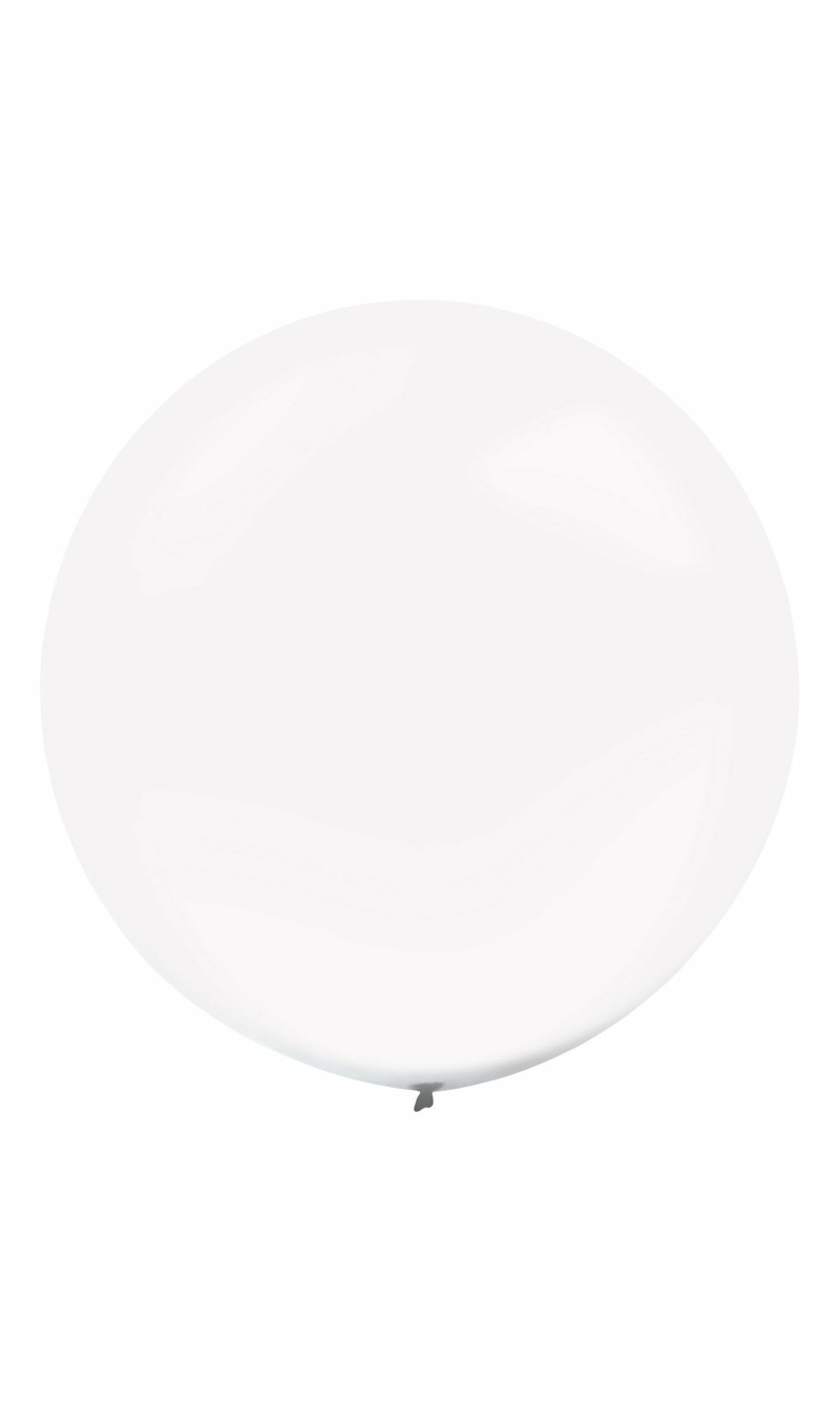 Everts Latex Balloon Clear Crystal - (24"/60cm)