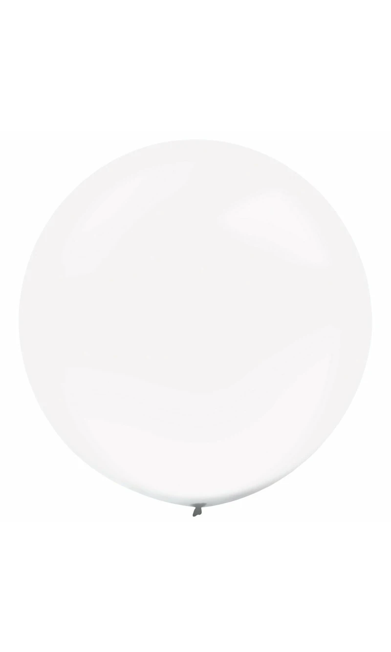 Everts Latex Balloon Clear Crystal - (24"/60cm)