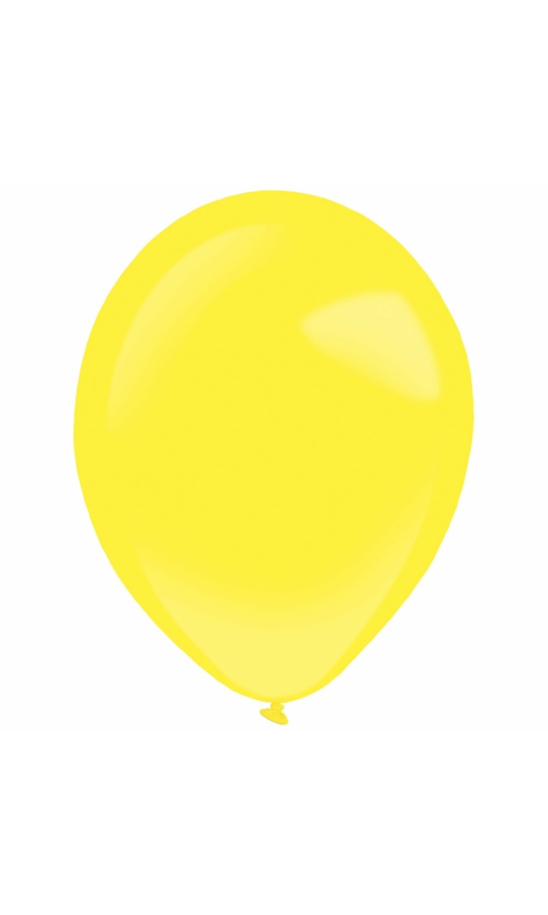 Everts Latex Balloon Yellow Sunshine Standar - (11"/28cm)