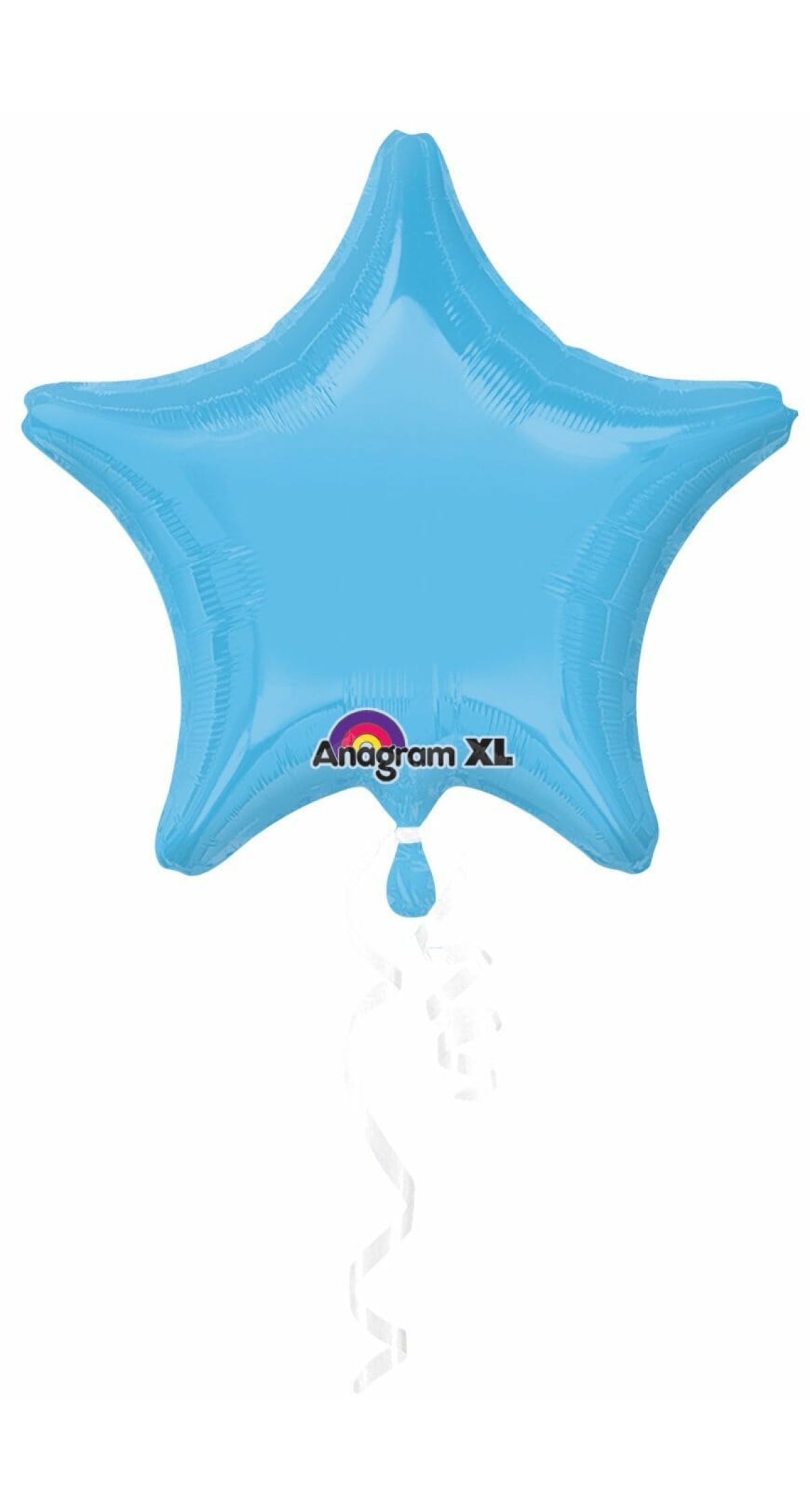 Pale Blue Star Foil Balloon 18''