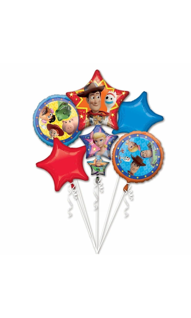 Balloon Bouquet Toy Story 4 Foil Balloon - 5pk
