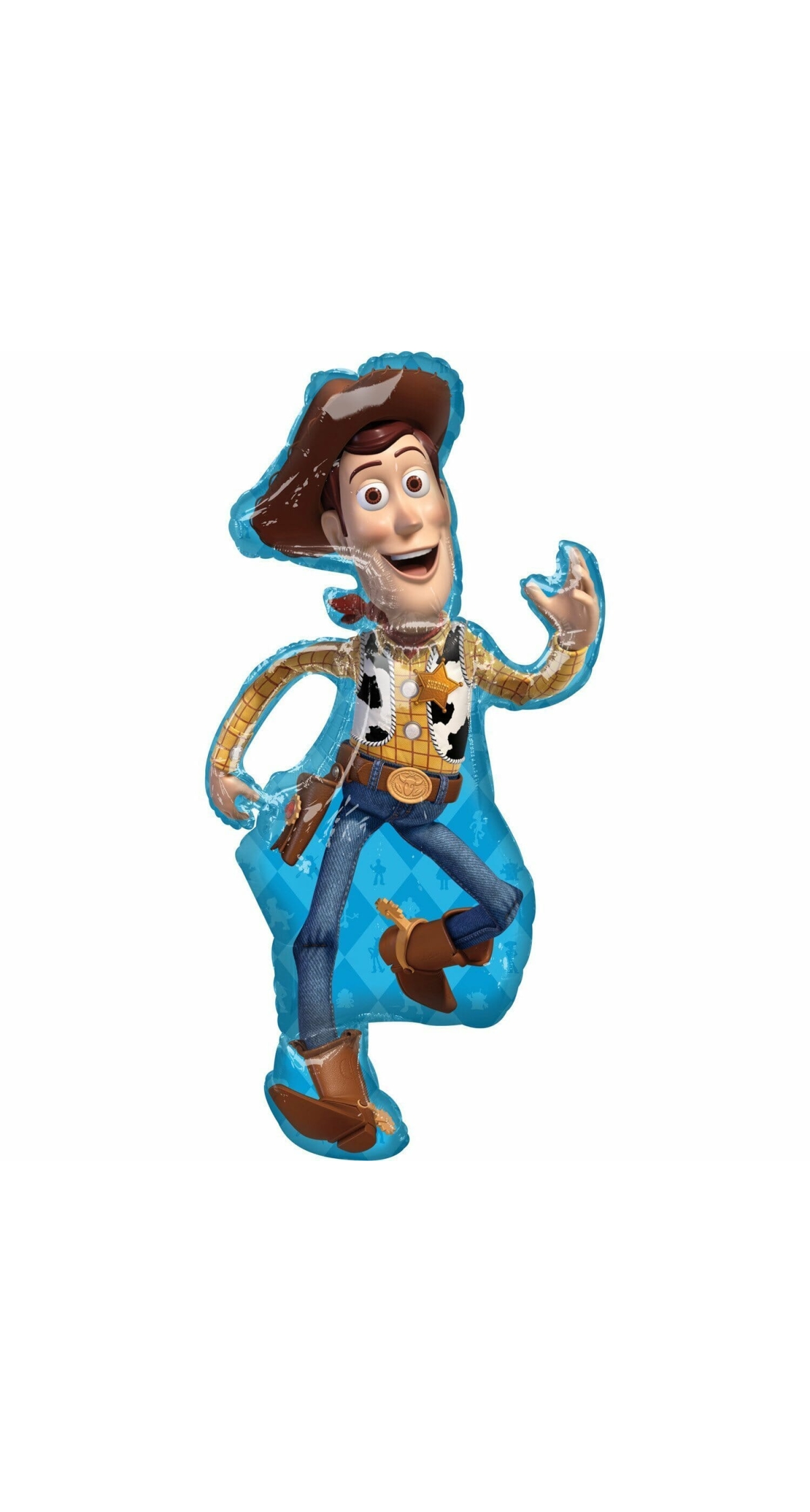 SuperShape Toy Story 4 Woody Foil Balloon - 55cm x 111cm