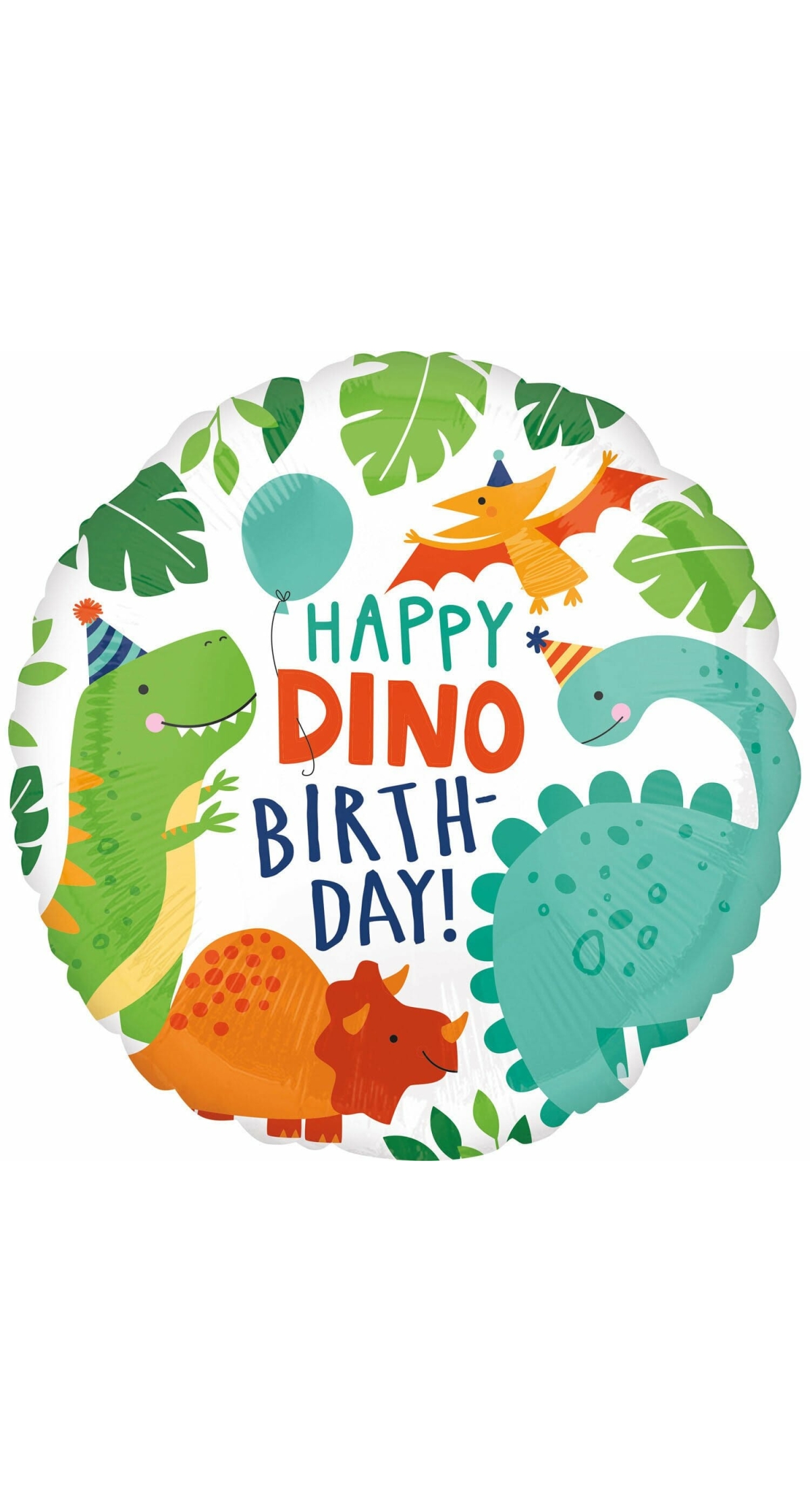 Dino-Mite Party Foil Balloon - 43cm
