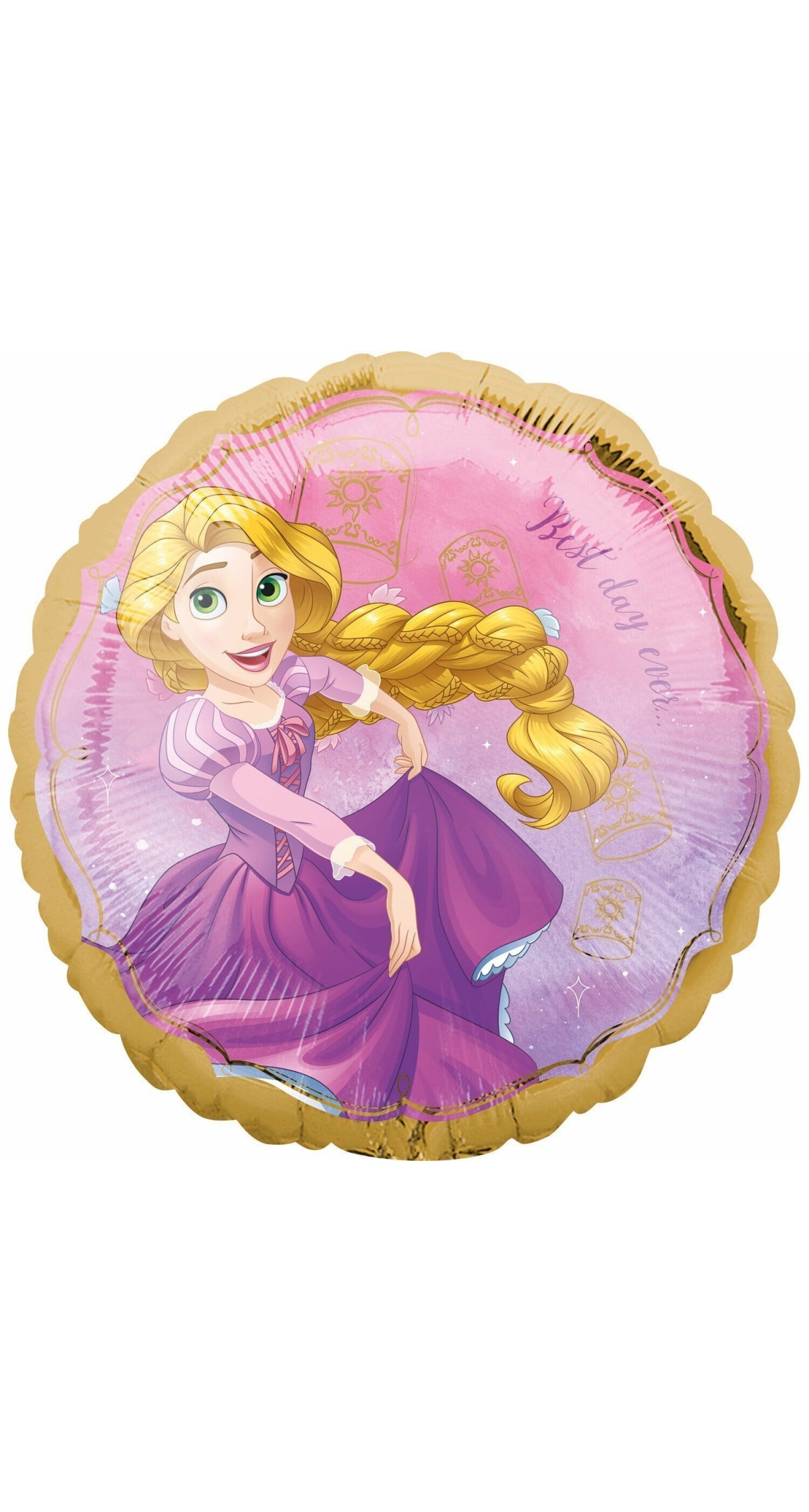 Standard Rapunzel Once Upon A Time - 17" Foil Balloon