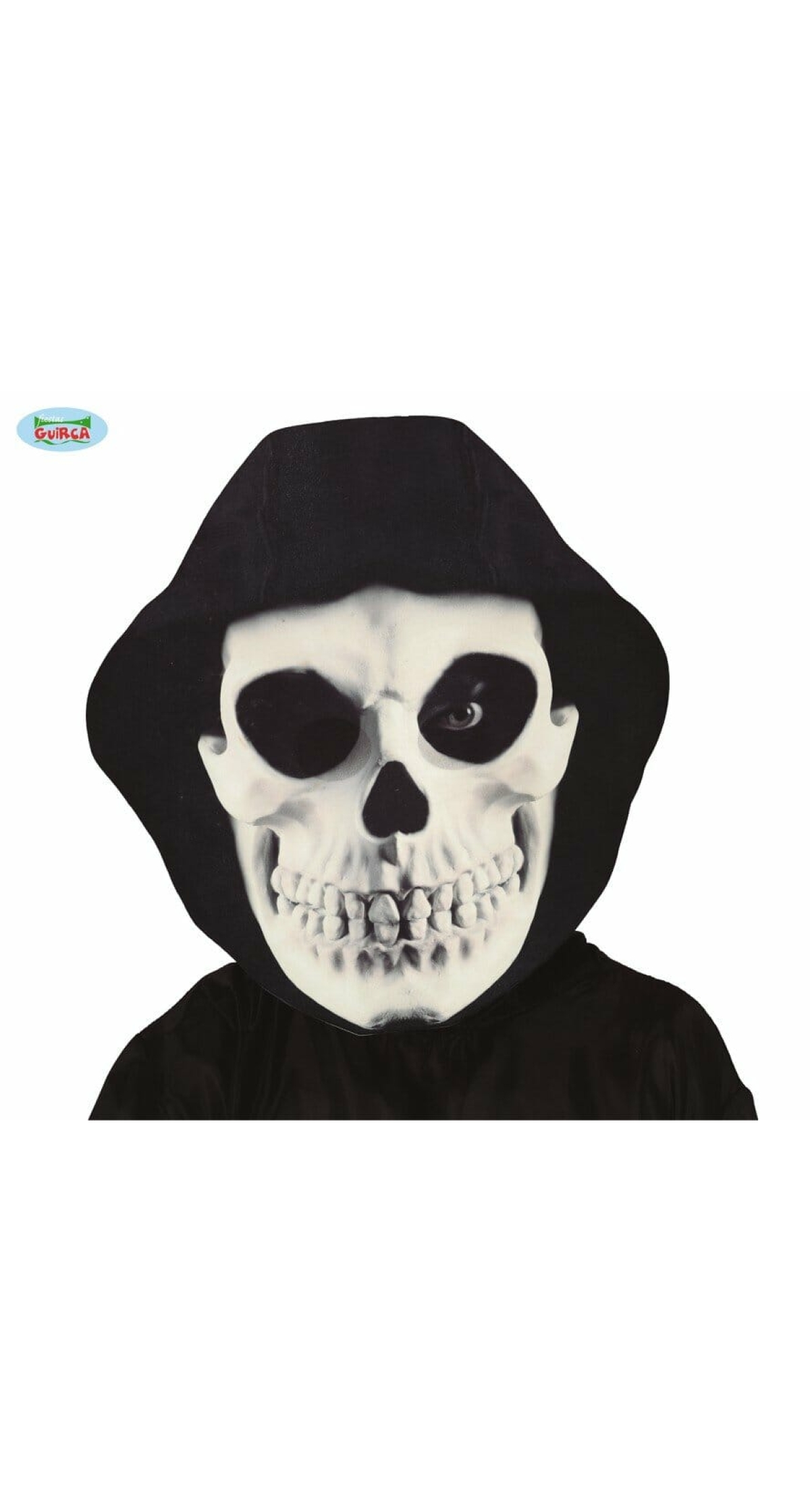 Giant Skull Mask with Hood - Adult One Size