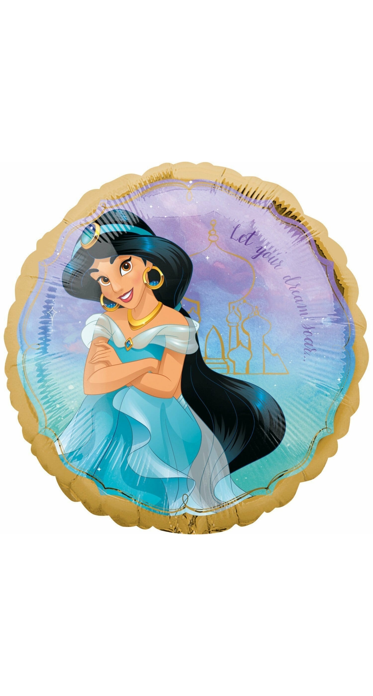 Standard Jasmine Once Upon A Time - 17" Foil Balloon