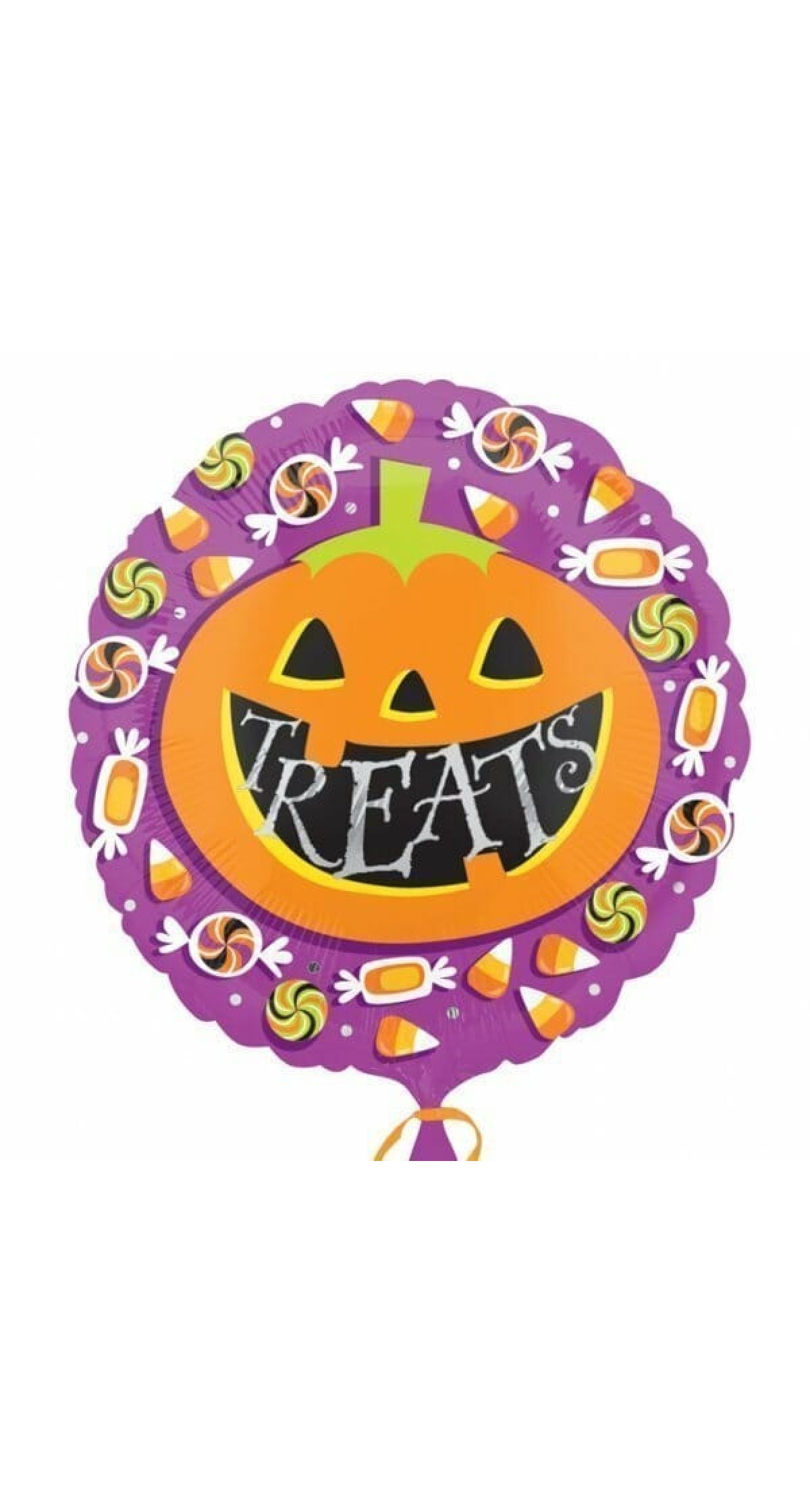 Halloween Pumpkin Treats Foil Balloon - 18"