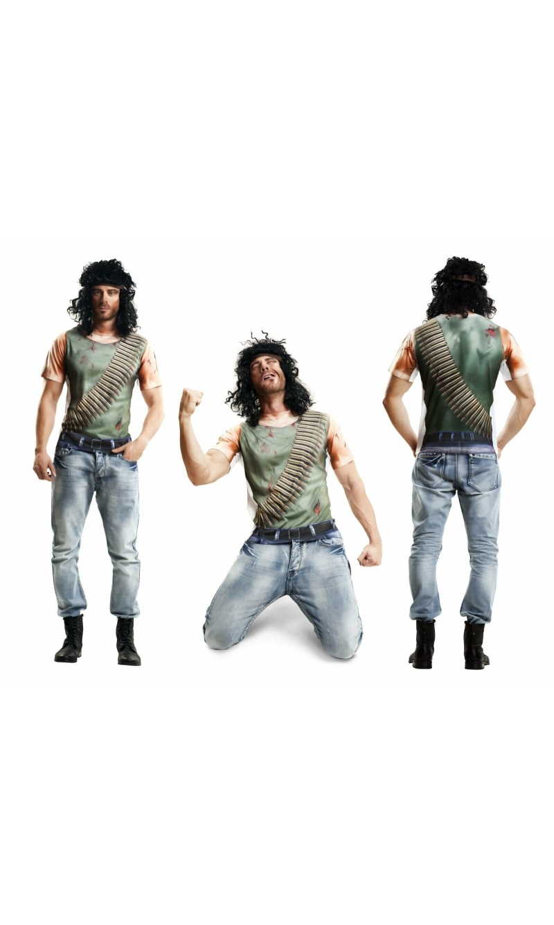 Warrior, Manga Corta - Adult Size Small
