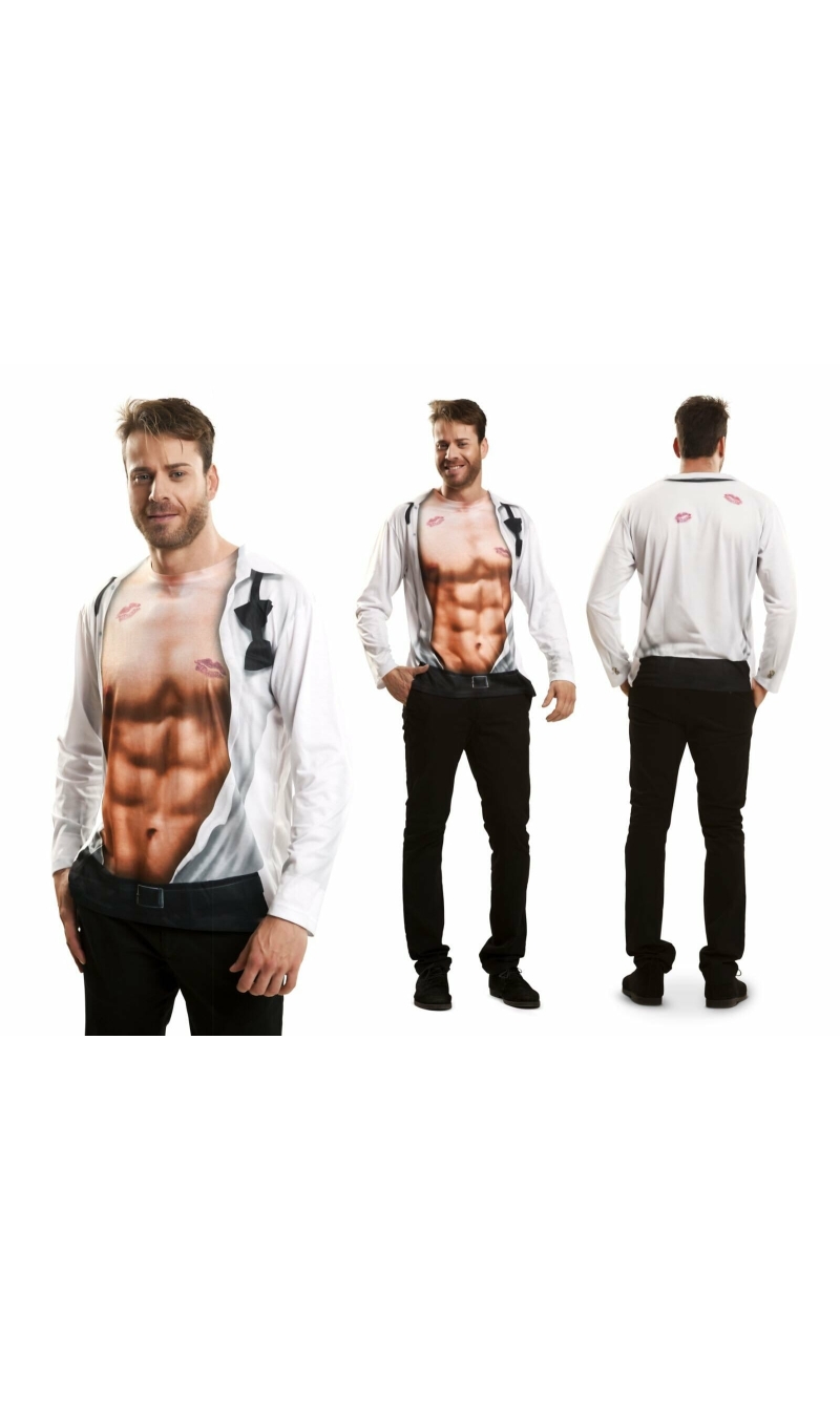 Sexy Boy, Manga Larga - Adult Size Small