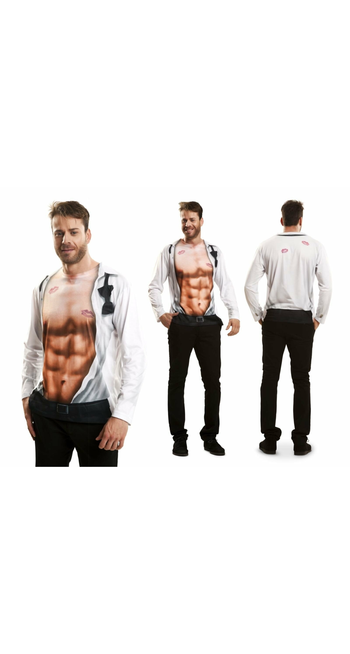 Sexy Boy, Manga Larga - Adult Size Large