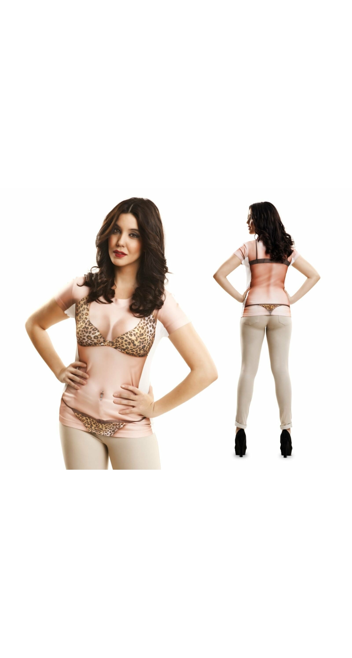 Sexy Girl, Manga Corta - Adult Size Large
