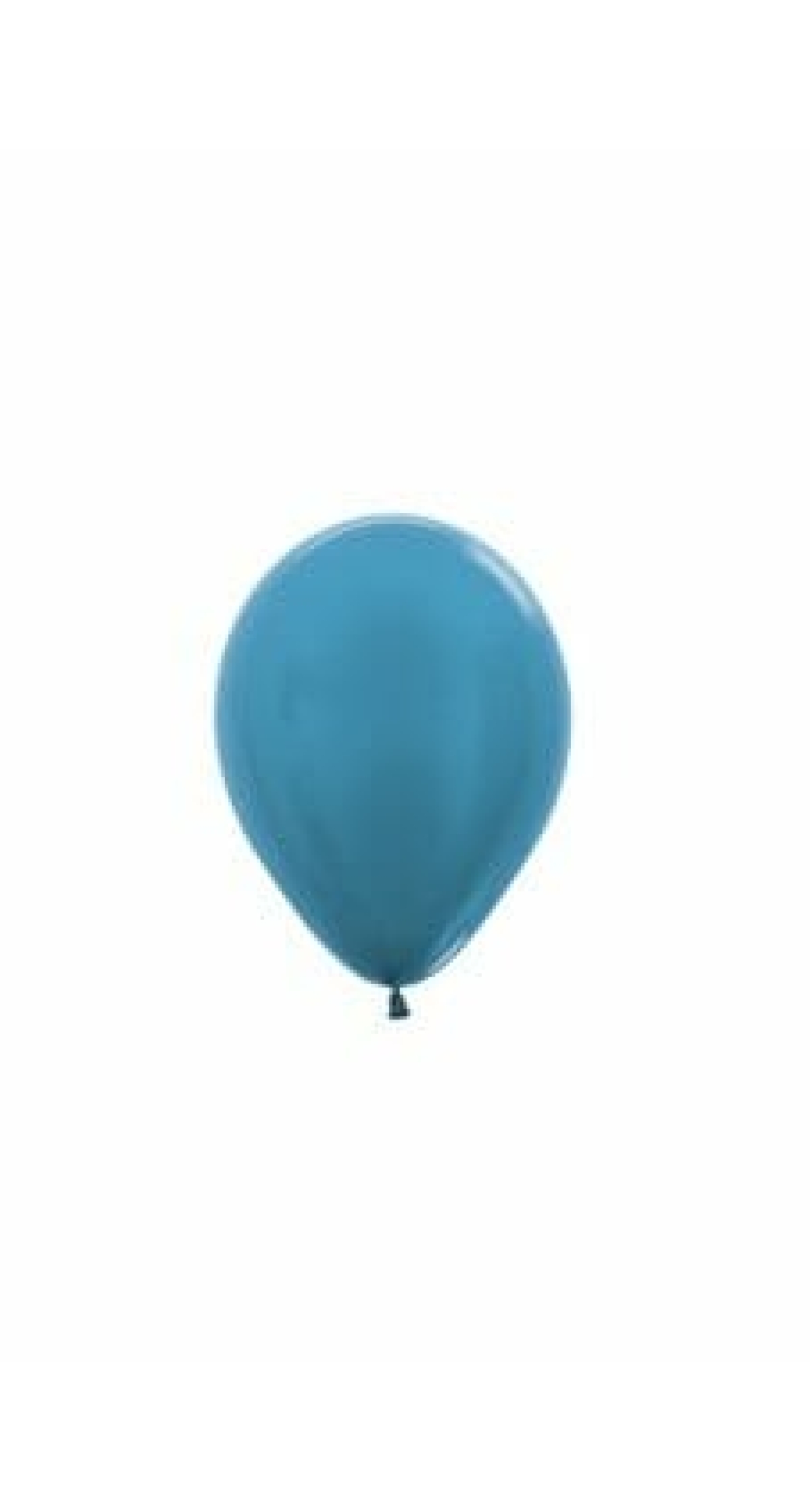 Metallic - Caribbean Blue Latex Balloon - (5" / 12cm)