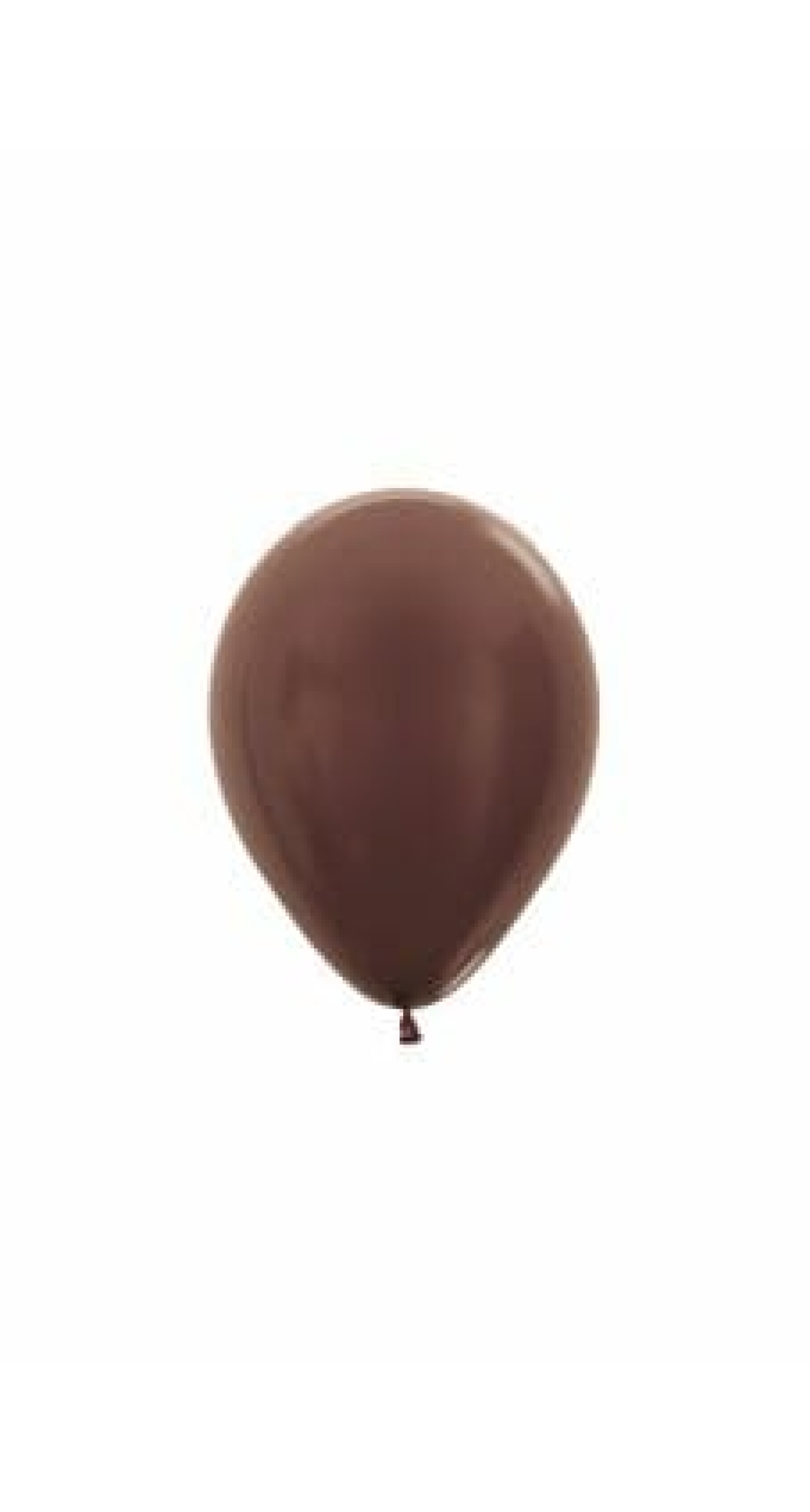 Metallic - Chocolat Latex Balloon - (5" / 12cm)