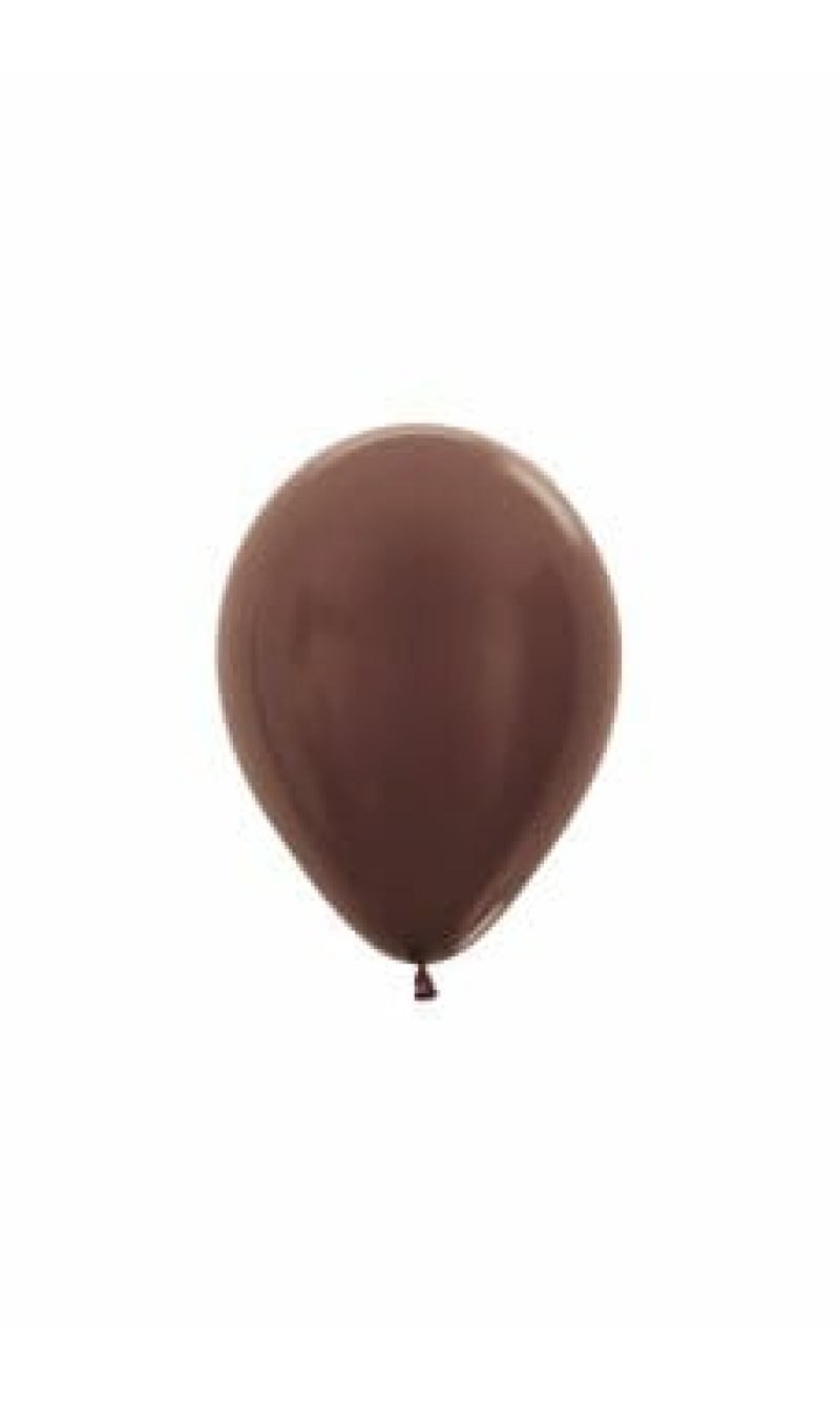 Metallic - Chocolat Latex Balloon - (5" / 12cm)