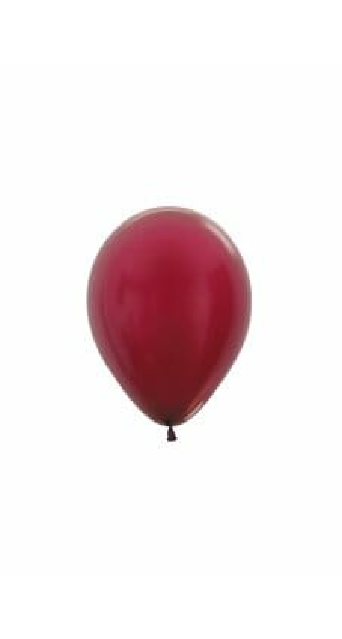 Metallic - Burgundy Latex Balloon - (5" / 12cm)