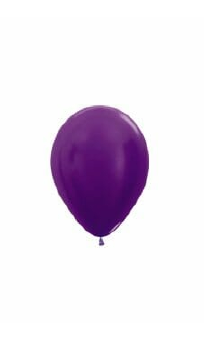 Metallic - Violet Latex Balloon - (5" / 12cm)