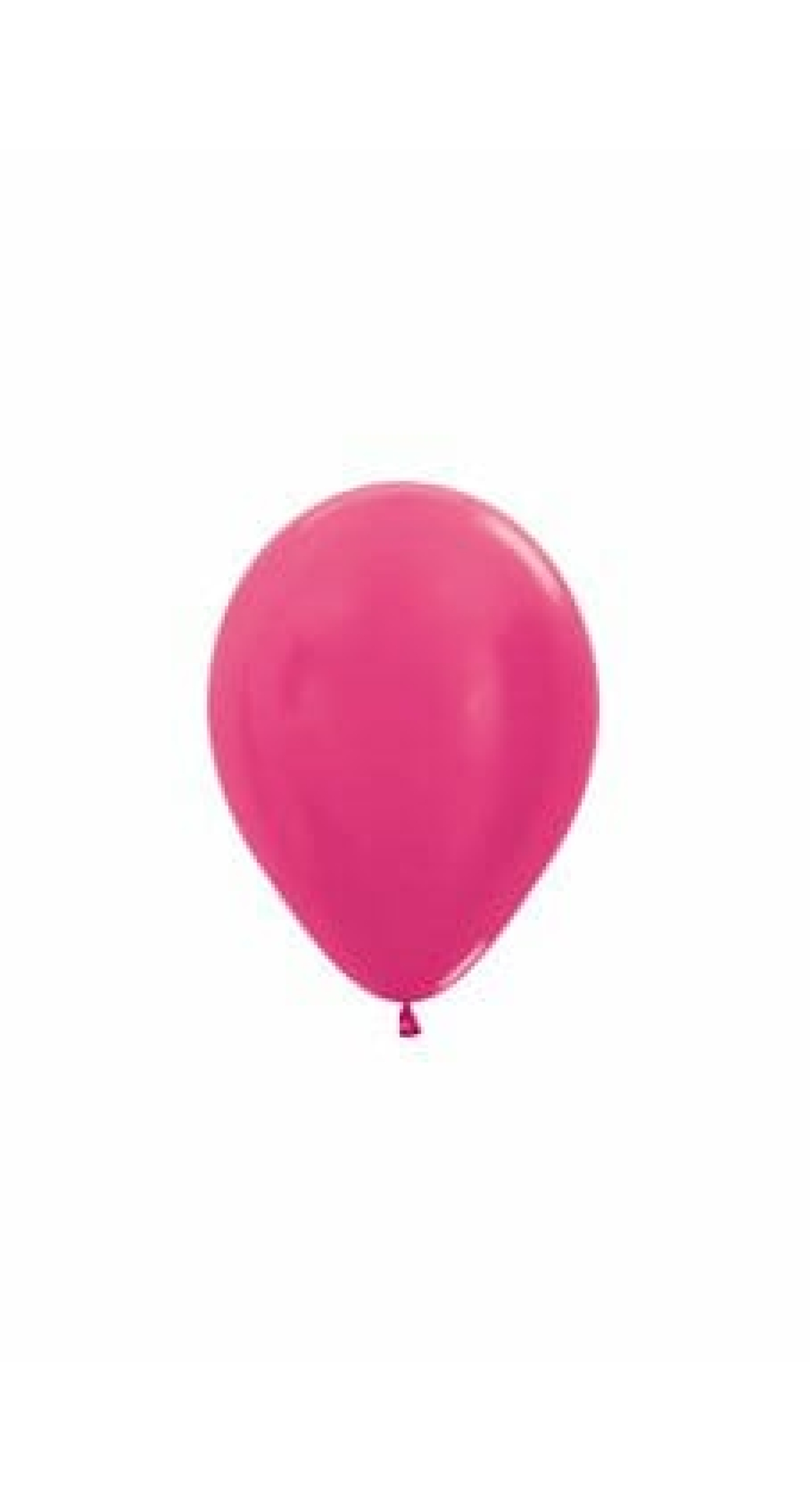 Metallic - Fuchsia Latex Balloon - (5" / 12cm)