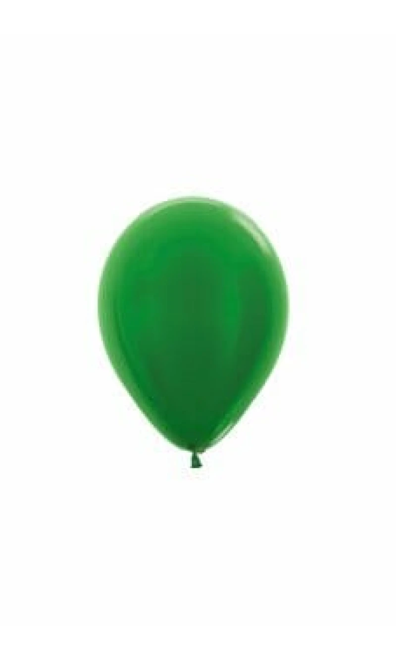 Metallic - Green Latex Balloon - (5" / 12cm)